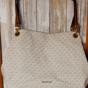 MK Large Purse with 3 compartments & matching wallet